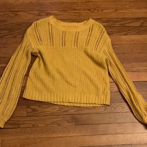 Mustard long sleeve shirt